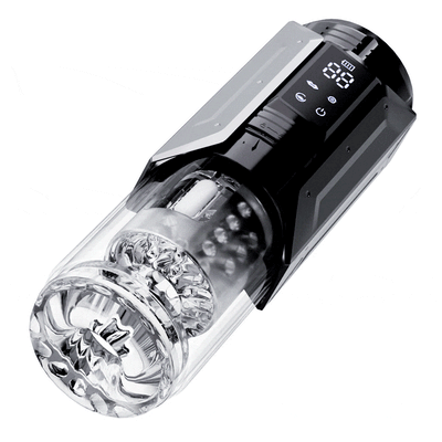 100% Wasserdicht 4 IN 1 Automatischer Masturbator für Männer, Die realistische Zunge dreht sich um 360°, um jeden empfindlichen Punkt der Eichel zu lecken und zu necken.