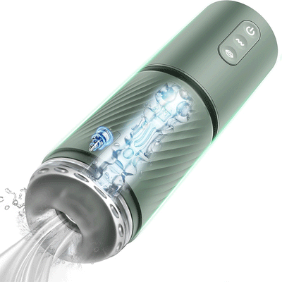 10 Saug- & 10 Vibrations-Vakuum-Penis-Pumpe Vergrößerungspumpe männlicher Masturbator