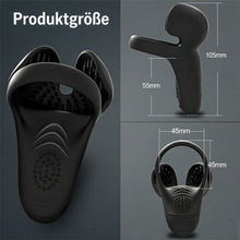Load image into Gallery viewer, Silikon-Vibrator für Penis mit Penisring und 10 Vibrationsmodi