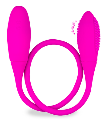 Wiederaufladbares Doppel-Vibro-Ei